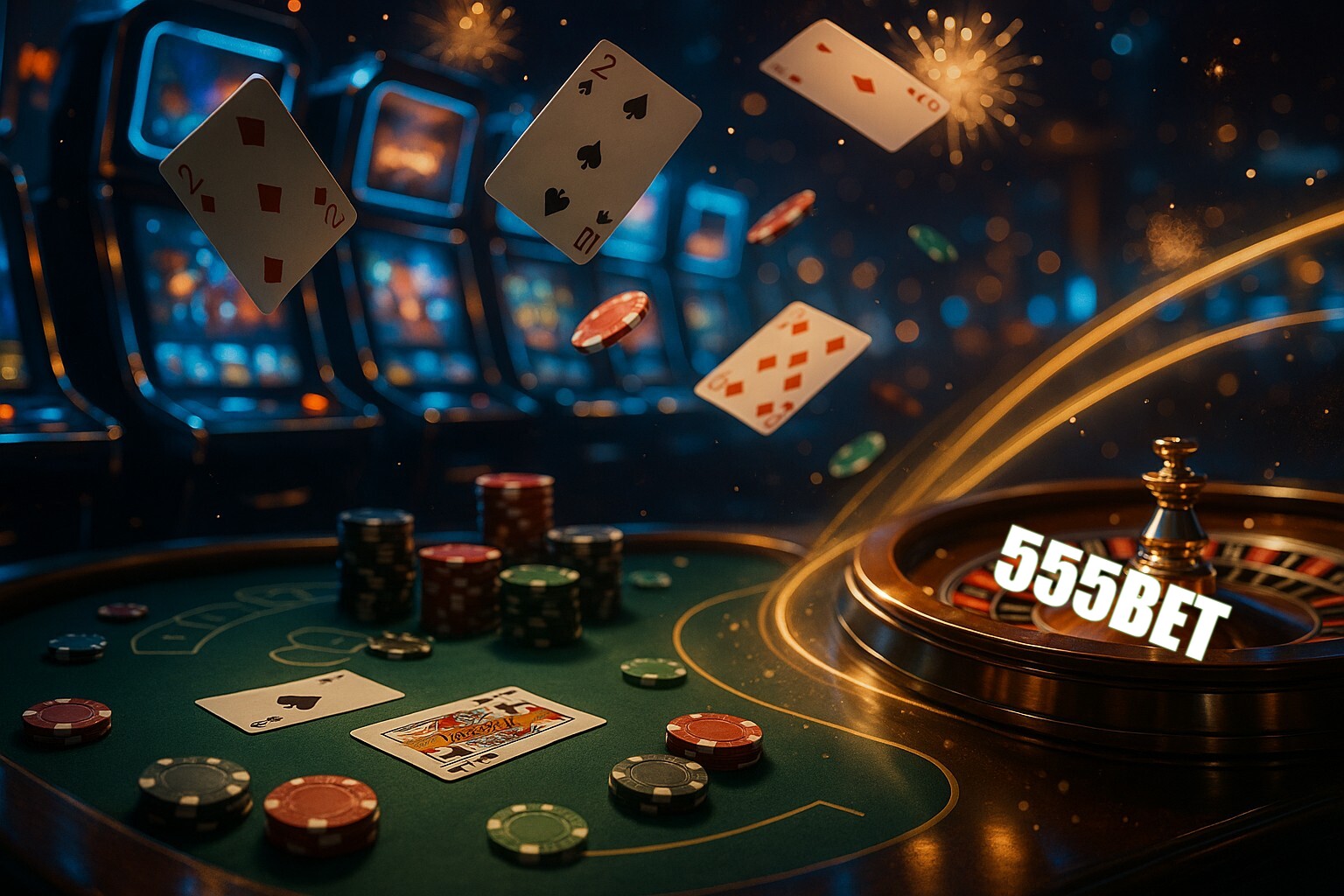 Jogos emocionantes no 555BET