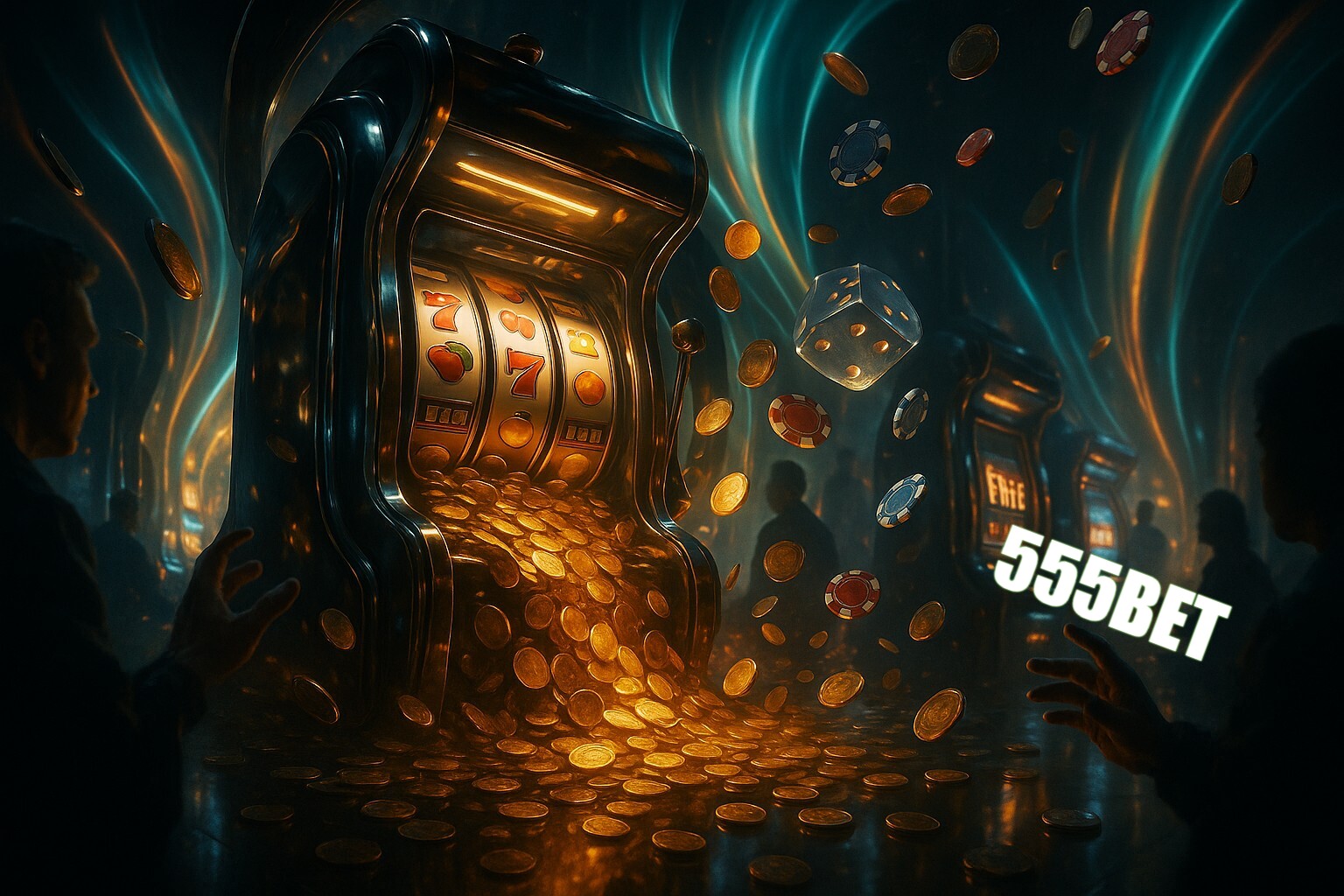 Diversos jogos de caça-níqueis